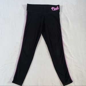 VICTORIAS SECRET BLACK FULL LENGTH LEGGINGS